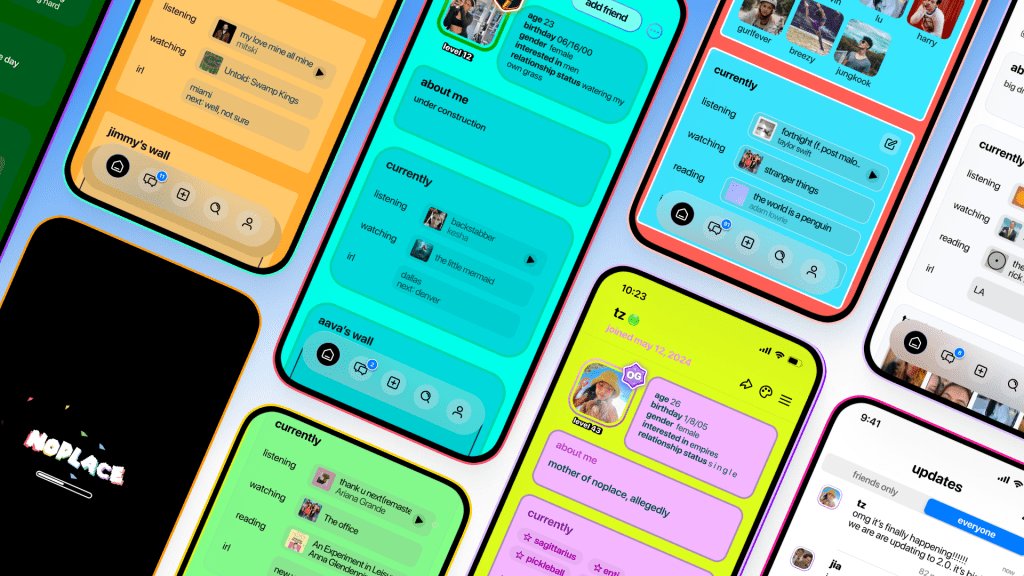 noplace, aplikasi gabungan Twitter dan Myspace untuk Gen Z, menduduki tempat pertama di App Store